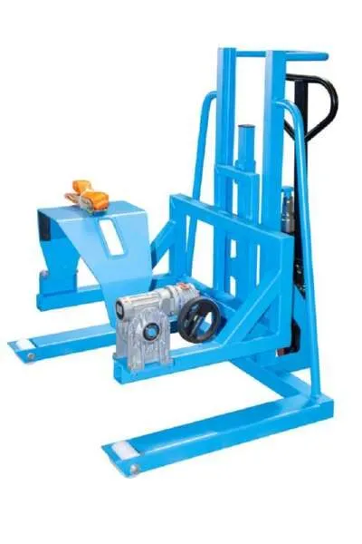 Bauer Fassheberoller FHR 600 F lackiert lichtblau