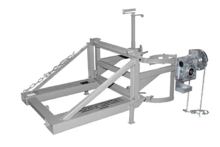 Bauer Fasskipper FD/L-K lackiert mausgrau