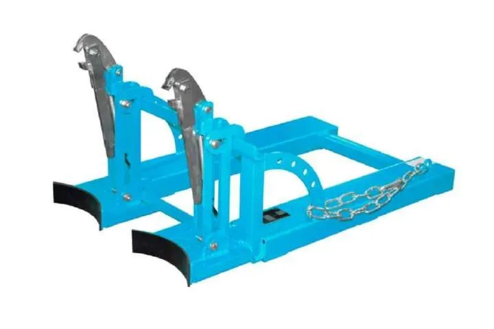 Bauer Fasslifter RS 60-II für 2 Fässer lackiert lichtblau