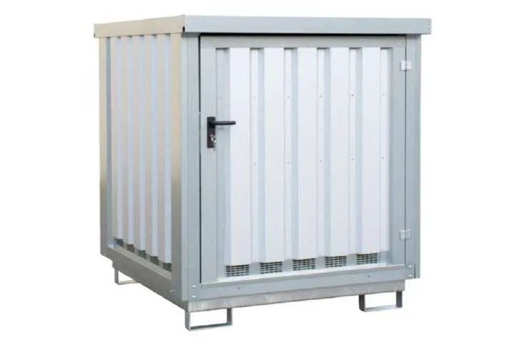 Bauer Gefahrstoff Depot GD E 4 verzinkt 1535 x 1710 x 1590 mm