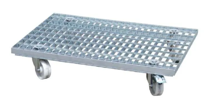 Bauer Gitterrost-Rollwagen GRW-III feuerverzinkt