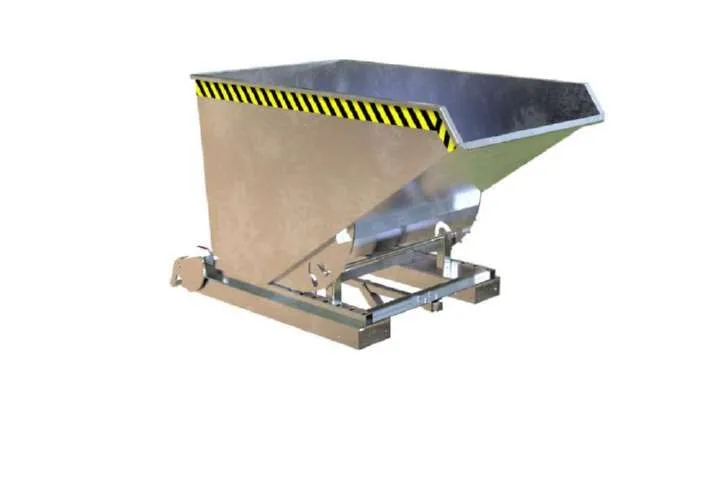 Bauer Automatischer Spänebehälter S4A 1200 feuerverzinkt