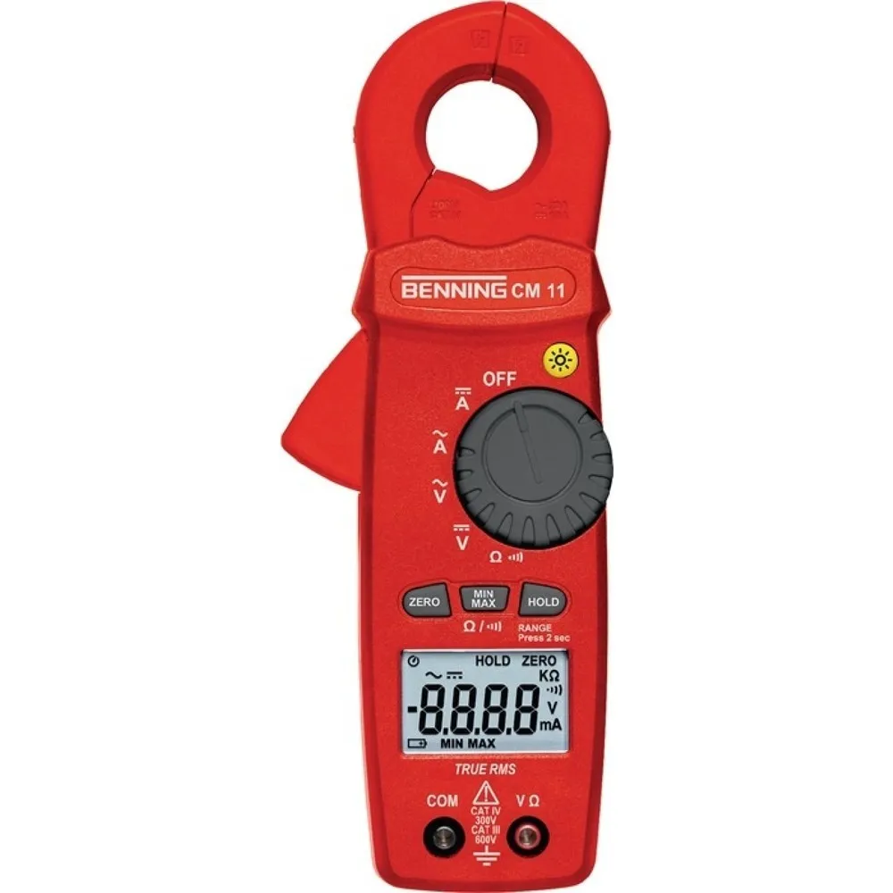BENNING Stromzangenmultimeter CM 11 0,1 mA-20 A AC,0,1 mA-10 A DC CAT IV 300 V