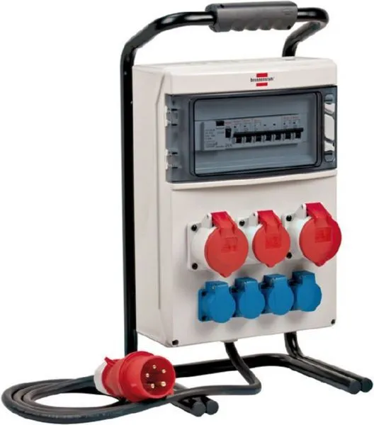 Brennenstuhl Stromverteiler tragbar 2 x 32 A und 1 x 16 A CEE Steckdosen