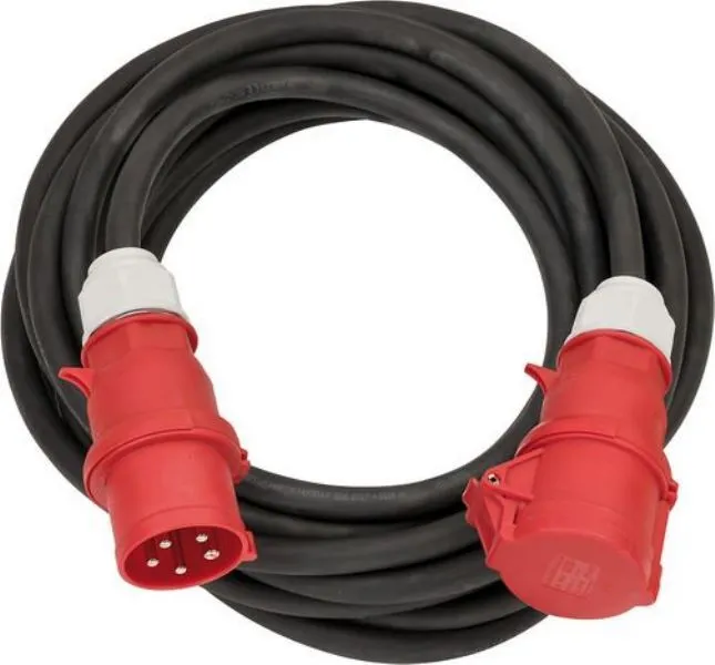 Brennenstuhl CEE Verlängerungskabel IP44 10 Meter Kabel mit CEE Stecker und Kupplung