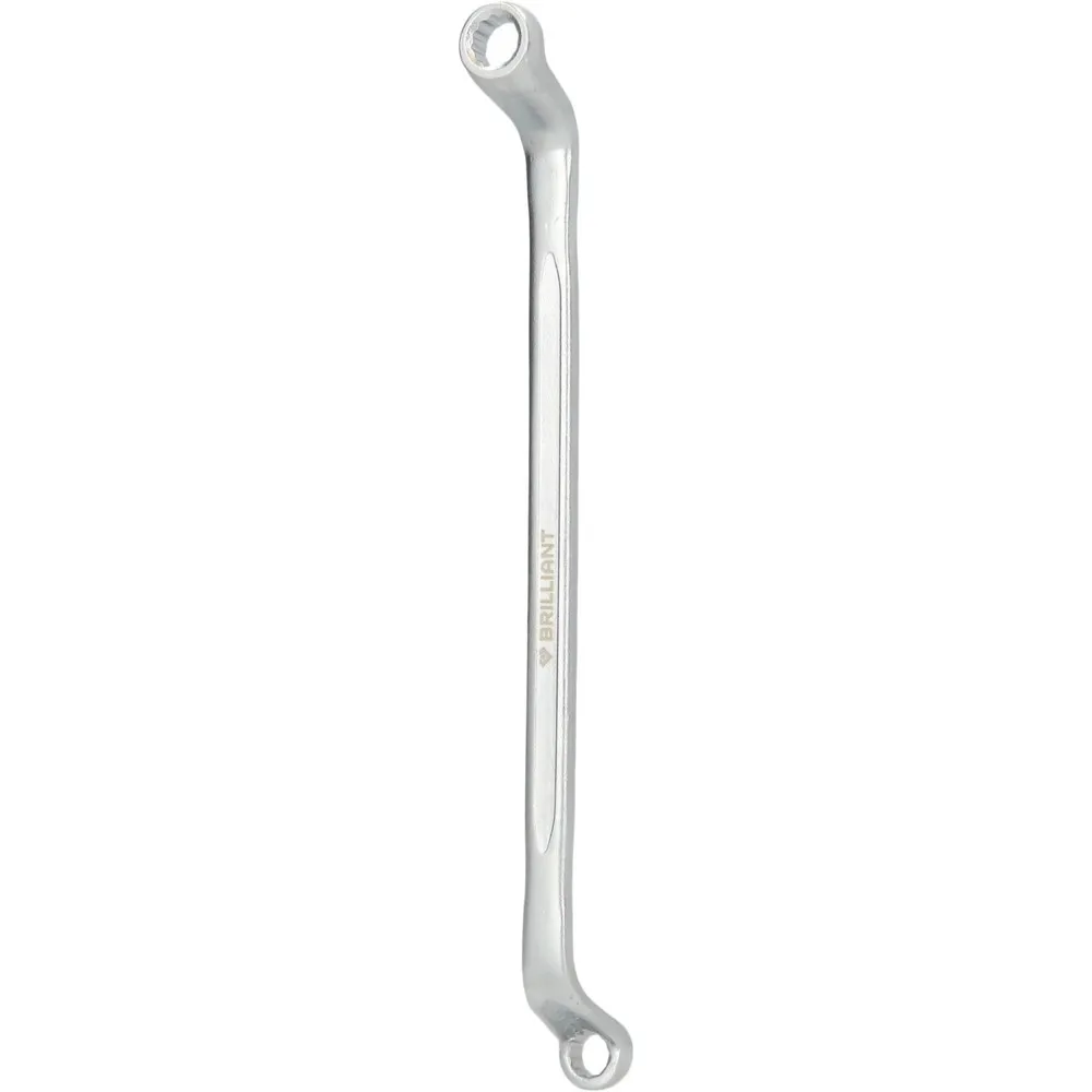 BRILLIANT TOOLS Doppel-Ringschlüssel, gekröpft, 25 x 28 mm