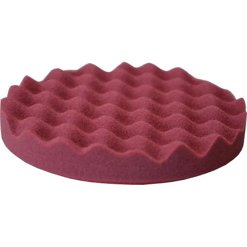 ROTWEISS Polierschwamm brombeer - mittel - gewaffelt 132mm oder 155mm