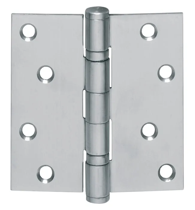 Kugellagertürscharnier VA ktg.89x89mm DIN L/R ma ausziehb.Stift INTERSTEEL