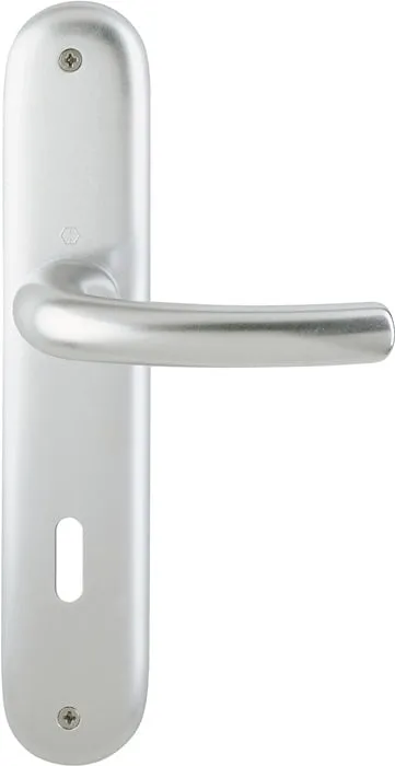 Langschildgarnitur Tôkyô 1710/273P Alu.F1 OB 72mm DIN L/R HOPPE