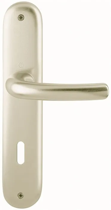 Langschildgarnitur Tôkyô 1710/273P Alu.F2 OB 72mm DIN L/R HOPPE