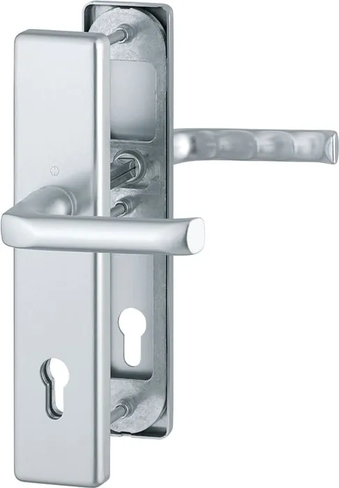 Schutzgarnitur London 113/2221/2210 Alu.F1 92mm 67-77mm HOPPE