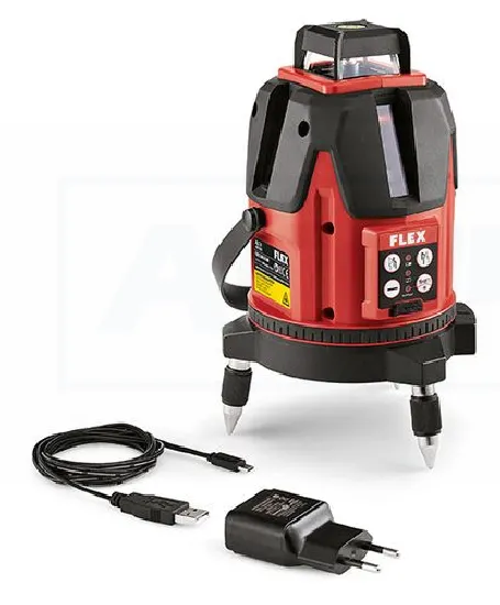 FLEX Kreuzlinien Multilinien Laser ALC 8 rot 458600 458.600 selbstnivellierend
