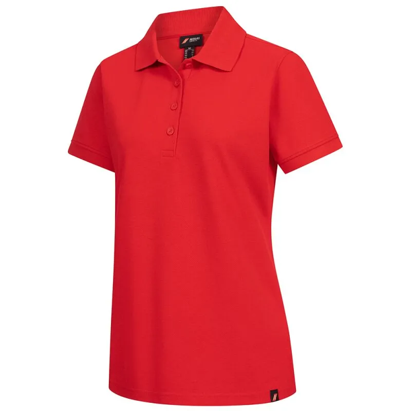 Damen Poloshirt MOTION TEX PLUS Nitras 7056 rot Gr. 2XL