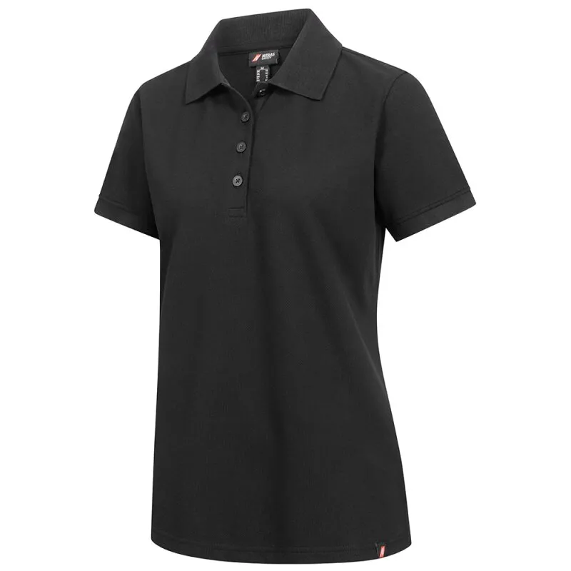 Damen Poloshirt MOTION TEX PLUS Nitras 7056 schwarz Gr. XL