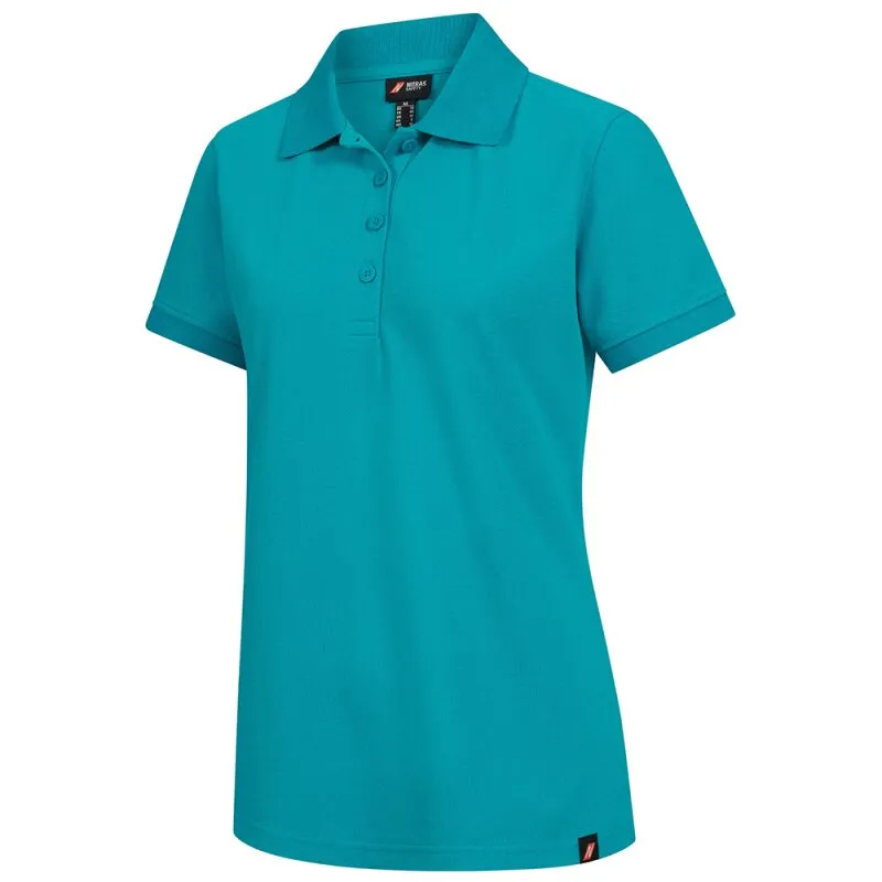 Damen Poloshirt MOTION TEX PLUS Nitras 7056 türkis Gr. 2XL