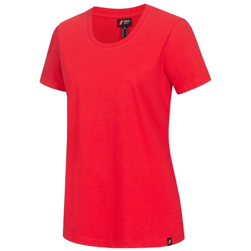 Damen T-Shirt MOTION TEX PLUS Nitras 7051 rot Gr. S