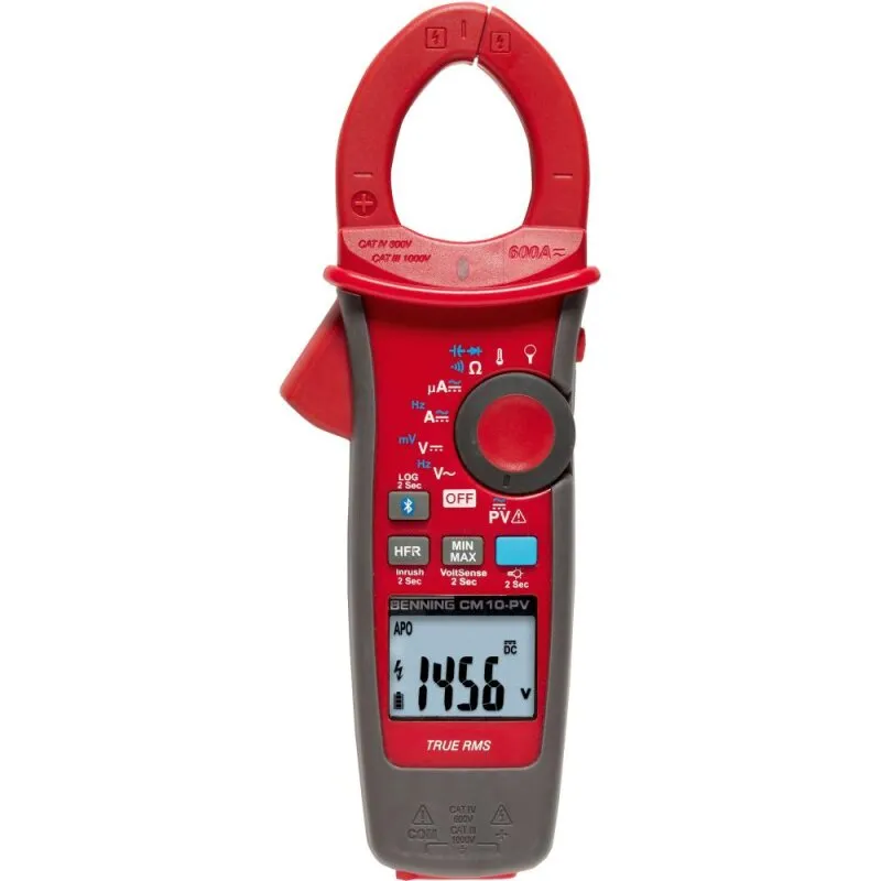 Digital-Stromzangen- Multimeter TRUE RMS CM 10-PV