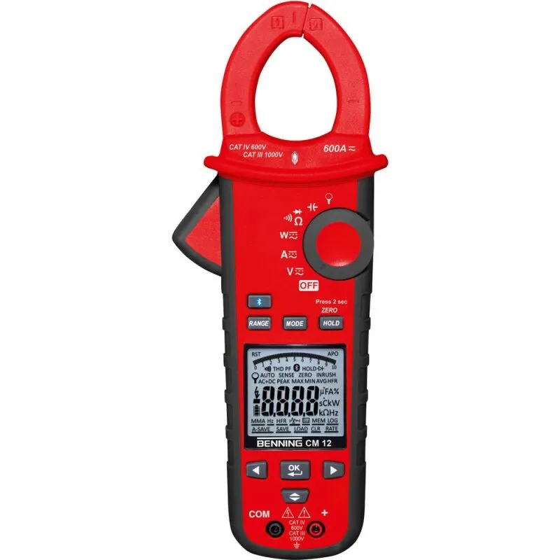 Digital-Stromzangen- Multimeter TRUE RMS CM 12