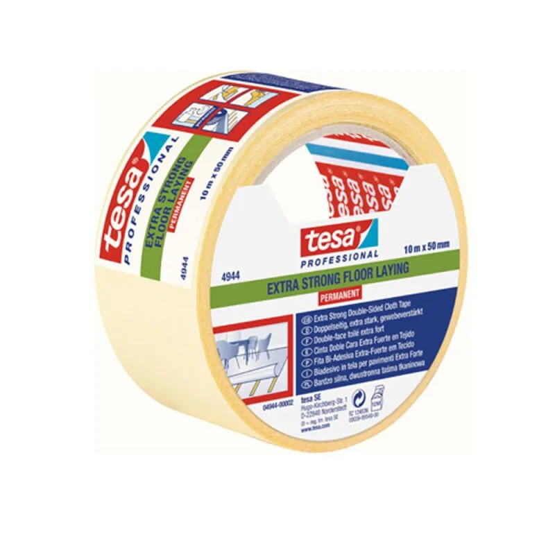 Doppelseitiges Verlegeband tesa® Professional extra stark 4944 25m x 50mm