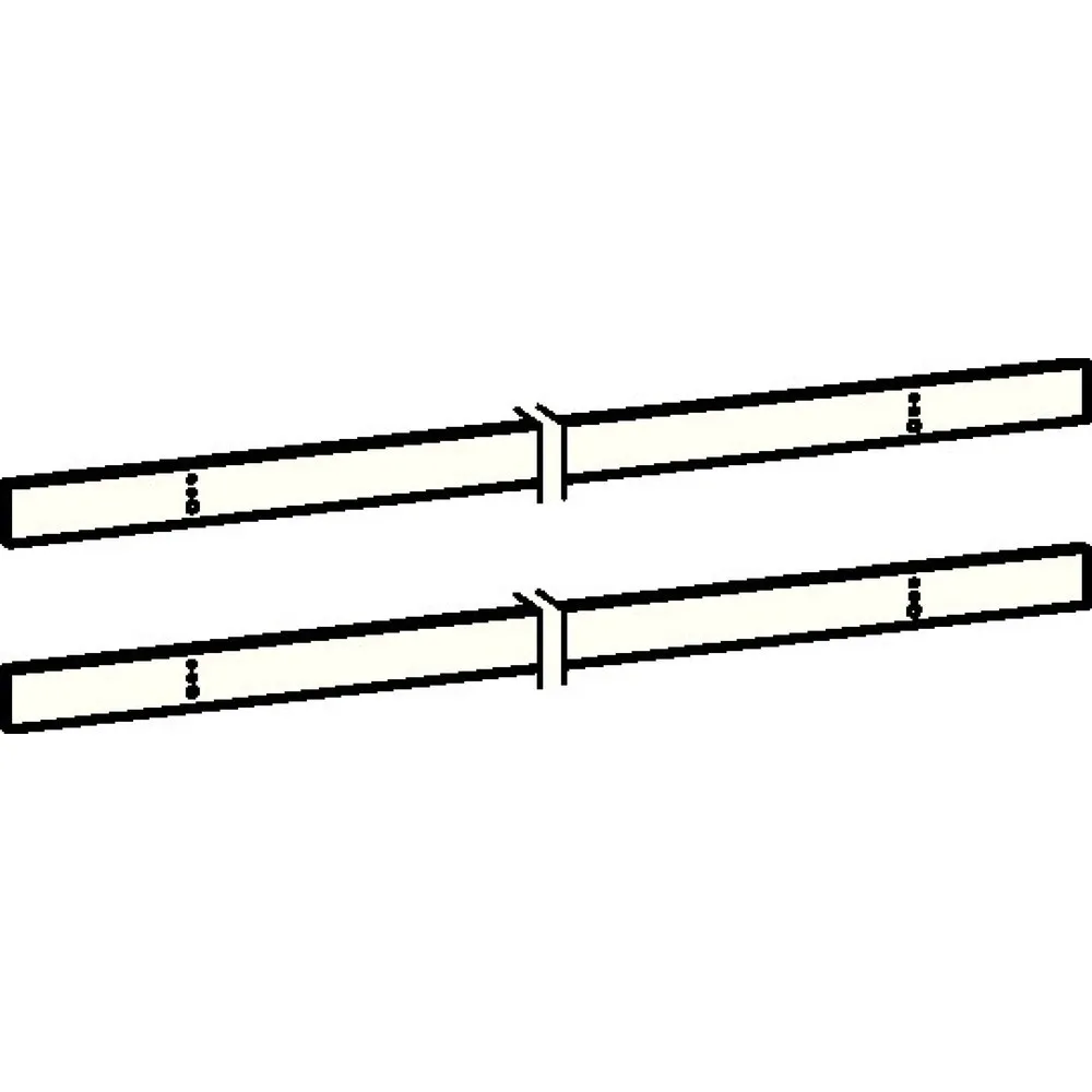 DORMAKABA Montageplattenset, silber, Gleitschiene G-SR
