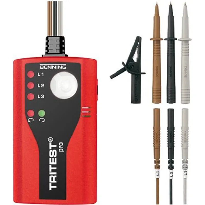 Drehfeldrichtungsanzeiger TRITESTpro Benning