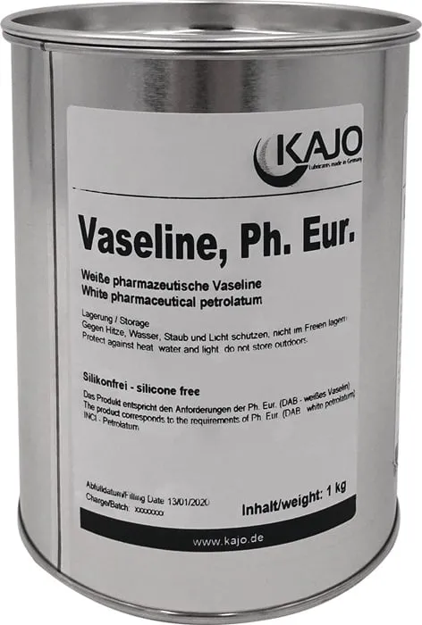 Vaseline 1kg weiß DAB10 (dt.Arzneimittelbuch) Dose KAJO VE: 10St.