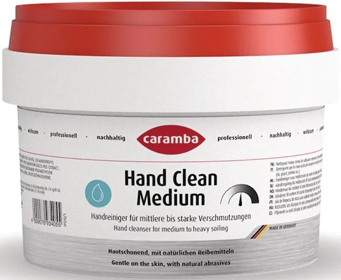 Handwaschpaste Hand Clean Medium 0,5l silikonfrei Dose CARAMBA VE: 10St.