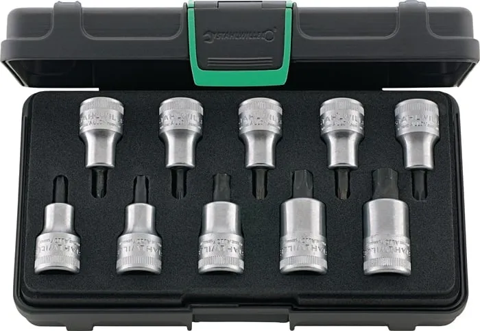 Steckschlüsselsatz 54TX/10 10-tlg.1/2 Zoll T20-T60 STAHLWILLE