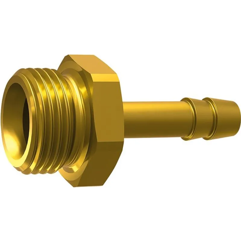 Einschraubtülle zylindrisch Messing G3/8 LW 13 mm SW 19 mm