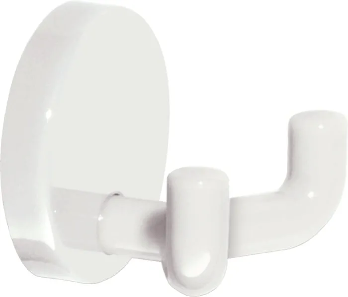 Doppelhaken 477.90.025 2 Hak.PA 90 tiefschwarz D.50mm A.43,5mm HEWI