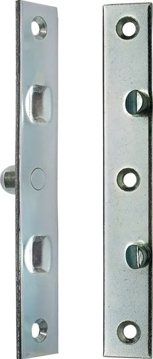 Flachbändersicherung L.140mm B.22mm S.3mm STA verz.im Btl.m.Schrauben