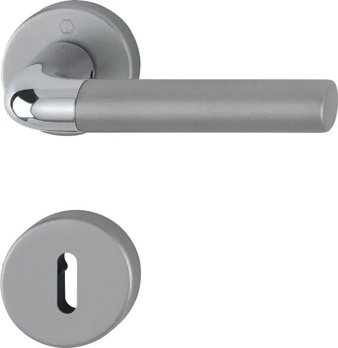 Rosettengrt.Bremen 1505/42KV/42KVS Alu.F49/F9-2 rd.OB DIN L/R D/D HOPPE