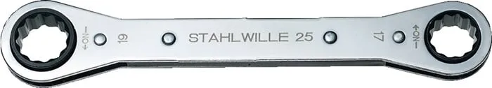 Ratschenringschlüssel 25 12x13mm 12-KT.L.170mm Anz.Z.22 STAHLWILLE