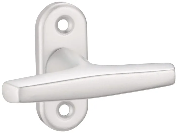 Fenstergriff 1511/0000 Alu.F2/neusilberfarbig Kreuzgriff EDI