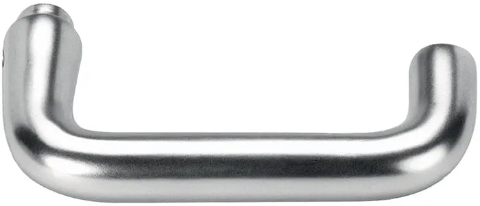 Türdrückerlochteil 475L LM F1/silberf.Schlosskästen ger.4-KT.8mm AMF