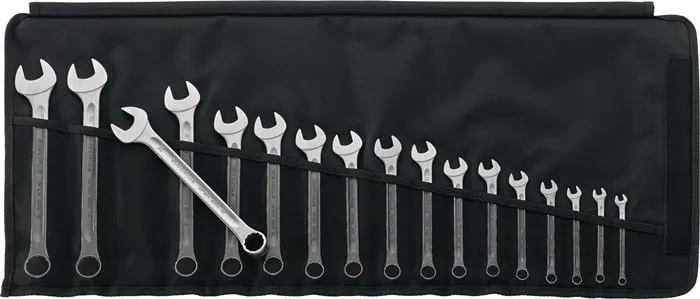 Ringmaulschlüsselsatz 13/17 17-tlg.SW 6-22mm Form A CR-A-STA STAHLWILLE