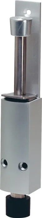 Türfeststeller 1226.02 Alu.silberf.lack.Hubh.120mm Türmontage KWS