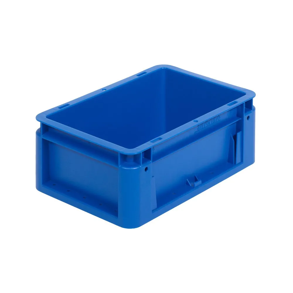 Alpha Eurobox Premium aus PP mit geschlossenen Wänden, HxBxT 120 x 300 x 200 mm, blau