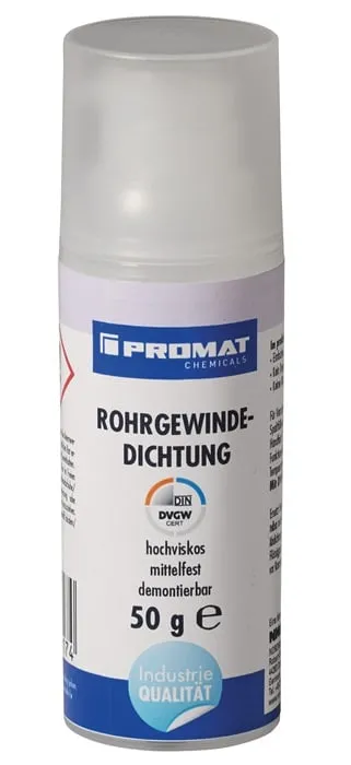 Rohrgewindedichtung mf.hv.gelb 50g Pumpdosierer PROMAT CHEMICALS VE: 20St.