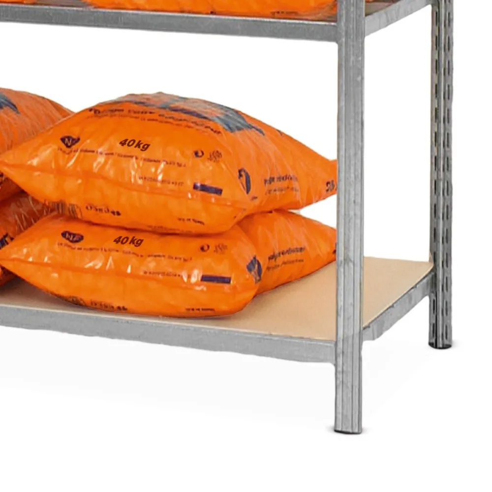 Fachboden für ManOrga Fachbodenregal, verzinkt mit Spanplatten, BxT 1.250 x 300 mm