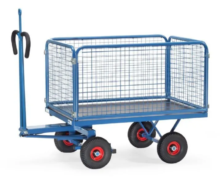 Fetra Handpritschenwagen 6433LZ Gesamtlänge 1550 mm mit Zugöse