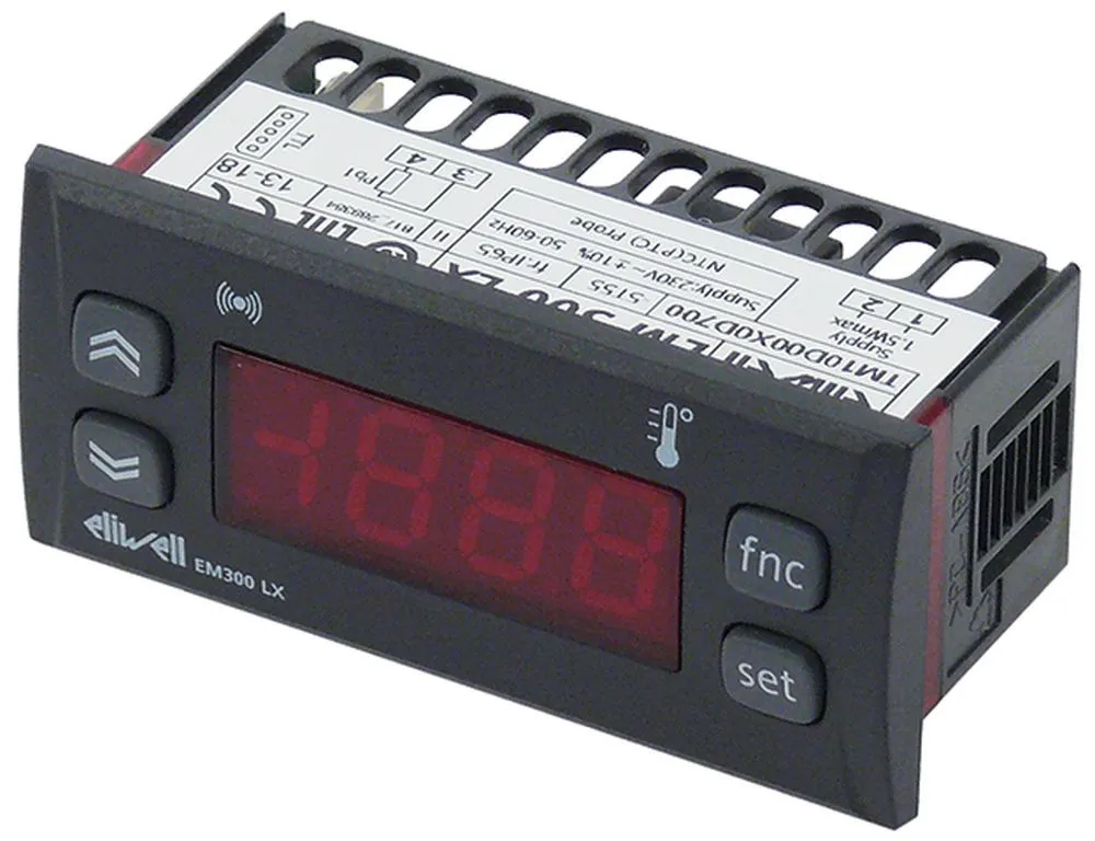 ELIWELL EM300LX Thermometer Anzeige 3-stellig mit Vorzeichen für NTC