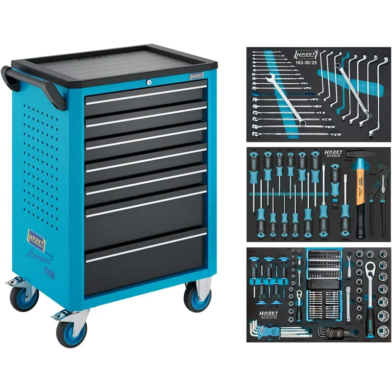 Hazet 176N-7/193 Werkstattwagen Assistent 193-tlg