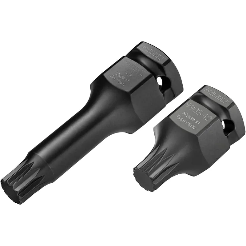 Hazet 990S-12/2 Kraft-Steckschluesseleinsatz-Satz