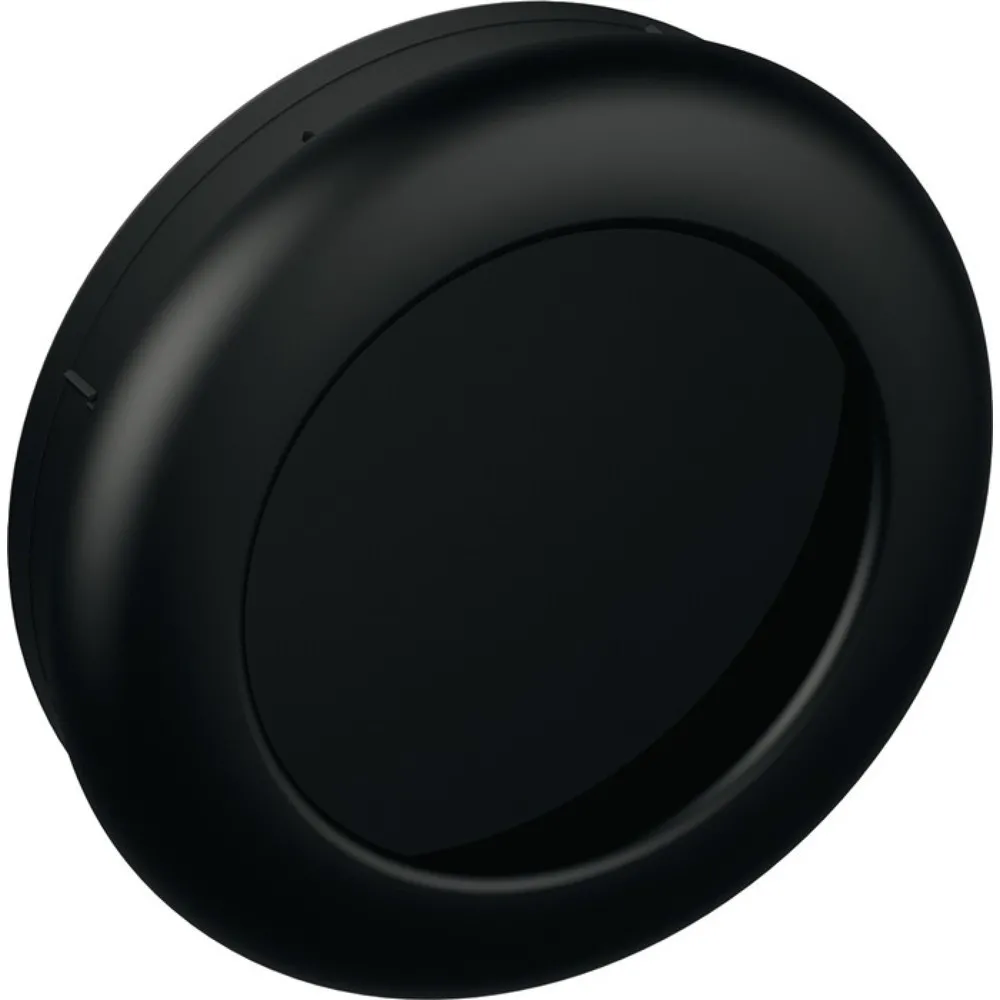 HEWI Einlassmuschel 538 MLB, Polyamid matt 90 tiefschwarz, Länge 75 mm Breite 75 mm