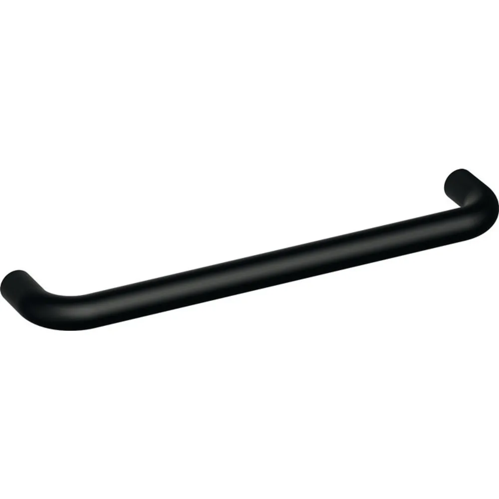 HEWI Möbelgriff, 192 mm Ø 13 mm, Polyamid matt 90 tiefschwarz matt