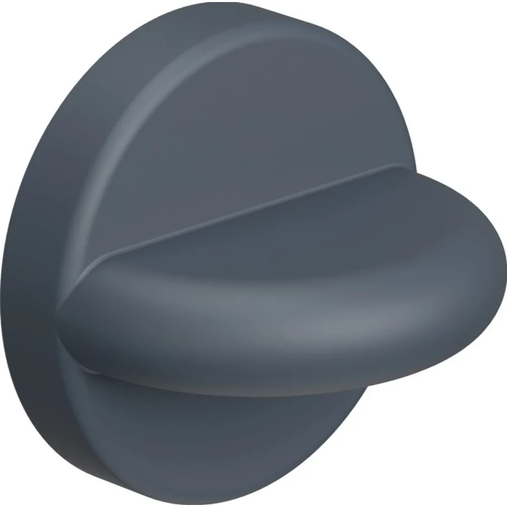 HEWI Schlüsselrosette 306.23PBNRKN 99, Schildstärke 10,5 mm Hebel/Stift, Kunststoff 99, rund