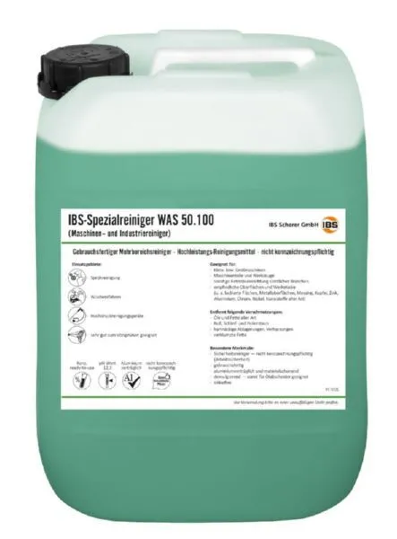 IBS Scherer Spezialreiniger WAS 50.100 im IBC Container 1000 Liter (Inhalt: 1000 Liter - 1.89 € / 1 Liter)