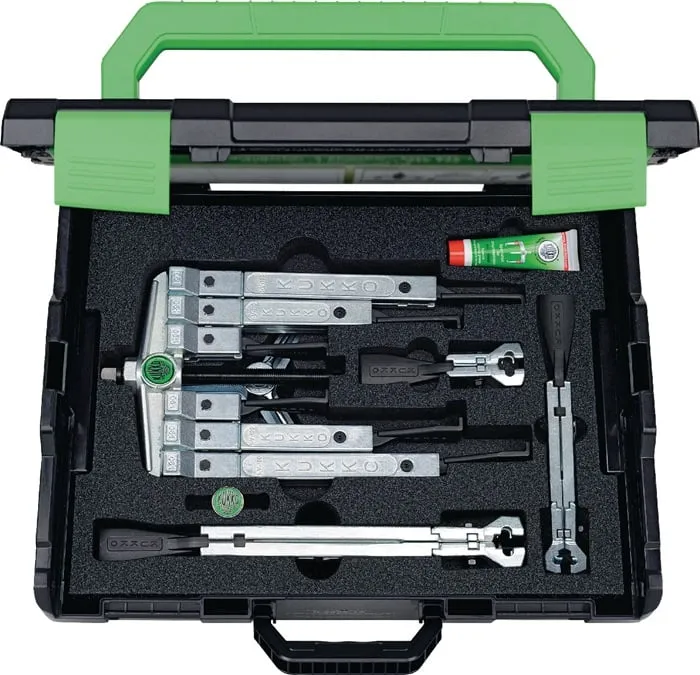 Abziehersatz K-2030 13-tlg.Spann-W.120/130mm Spann-T.100-350mm KUKKO