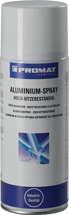 Aluminiumspray b.+500GradC hellsilber,glänzend 400 ml Spraydose PROMAT CHEMICALS VE: 12St.